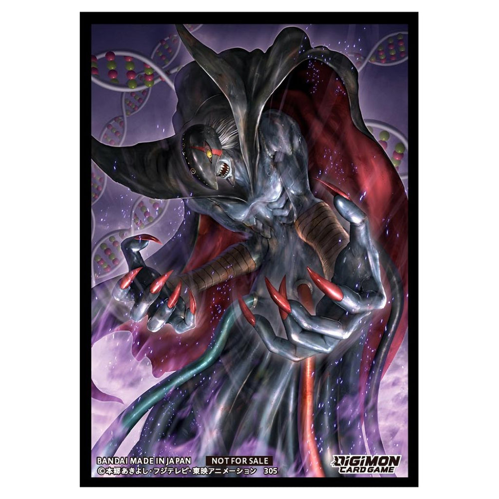 Digimon Card Game: Card Sleeve Pack 5ct. (Apocalymon) (Sinister Order Box Topper)