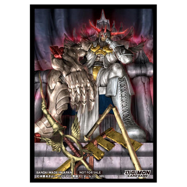 Digimon Card Game: Card Sleeve Pack 5ct. (Bagramon) (Sinister Order Box Topper)