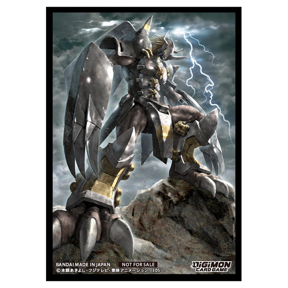 Digimon Card Game: Card Sleeve Pack 5ct. (BlackWarGreymon) (Sinister Order Box Topper)