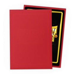 Dragon Shield: Sleeves: Crimson Matte Sleeves (Japanese Size) (60 ct.)