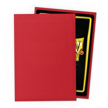 Dragon Shield: Sleeves: Crimson Matte Sleeves (Japanese Size) (60 ct.)