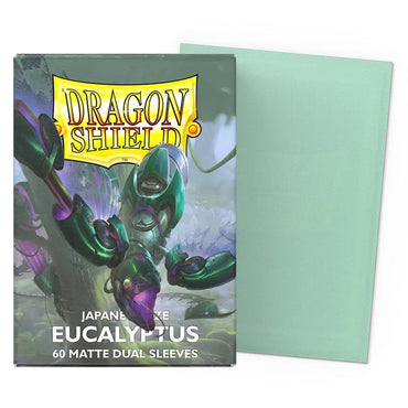 Dragon Shield: Sleeves: Eucalyptus Matte Dual Sleeves (Japanese Size) (60 ct.)