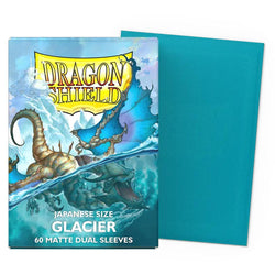 Dragon Shield: Sleeves: Glacier Matte Dual Sleeves (Japanese Size) (60 ct.)