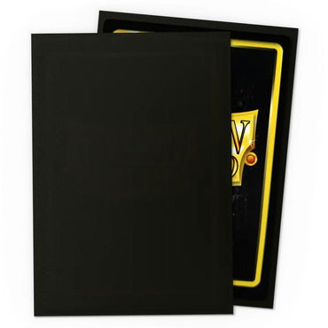 Dragon Shield: Jet Matte Sleeves (Japanese Size)