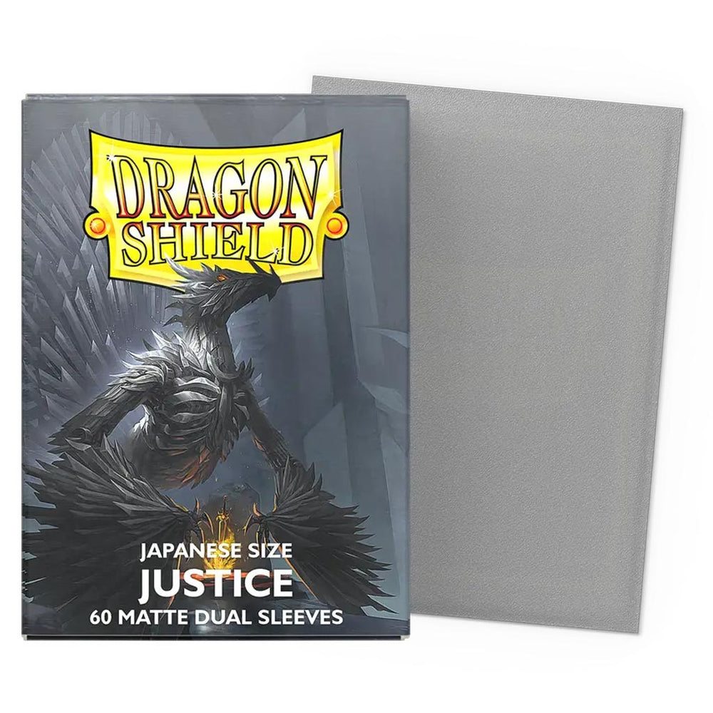 Dragon Shield: Sleeves: Justice Matte Dual Sleeves (Japanese Size) (60 ct.)