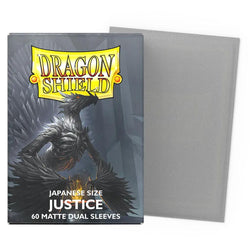 Dragon Shield: Sleeves: Justice Matte Dual Sleeves (Japanese Size) (60 ct.)