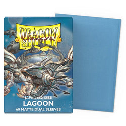 Dragon Shield: Sleeves: Lagoon Matte Dual Sleeves (Japanese Size) (60 ct.)
