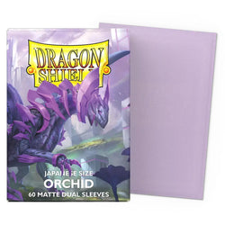 Dragon Shield: Sleeves: Orchid Matte Dual Sleeves (Japanese Size) (60 ct.)