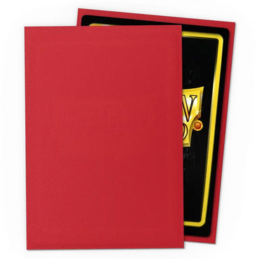 Dragon Shield: Ruby Matte Sleeves (Japanese Size)