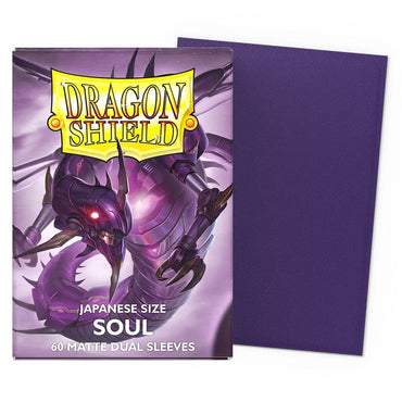 Dragon Shield: Sleeves: Soul Matte Dual Sleeves (Japanese Size) (60 ct.)