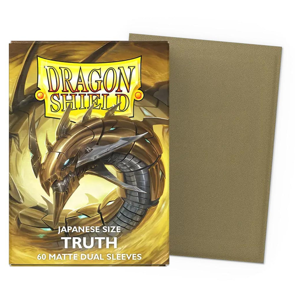 Dragon Shield: Sleeves: Truth Matte Dual Sleeves (Japanese Size) (60 ct.)