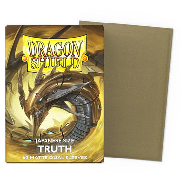 Dragon Shield: Sleeves: Truth Matte Dual Sleeves (Japanese Size) (60 ct.)