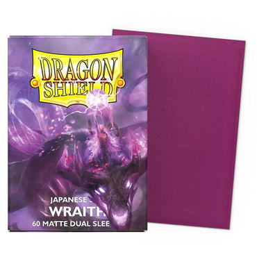 Dragon Shield: Sleeves: Wraith Matte Dual Sleeves (Japanese Size) (60 ct.)