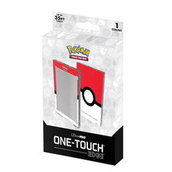 Ultra Pro: Single 35pt ONE TOUCH Edge Poké Ball Printed Magnetic Card Holder for Pokémon