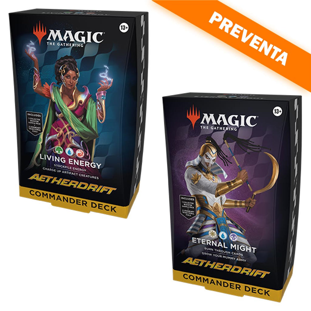 Aetherdrift Commander Deck Set (PAR) PREVENTA