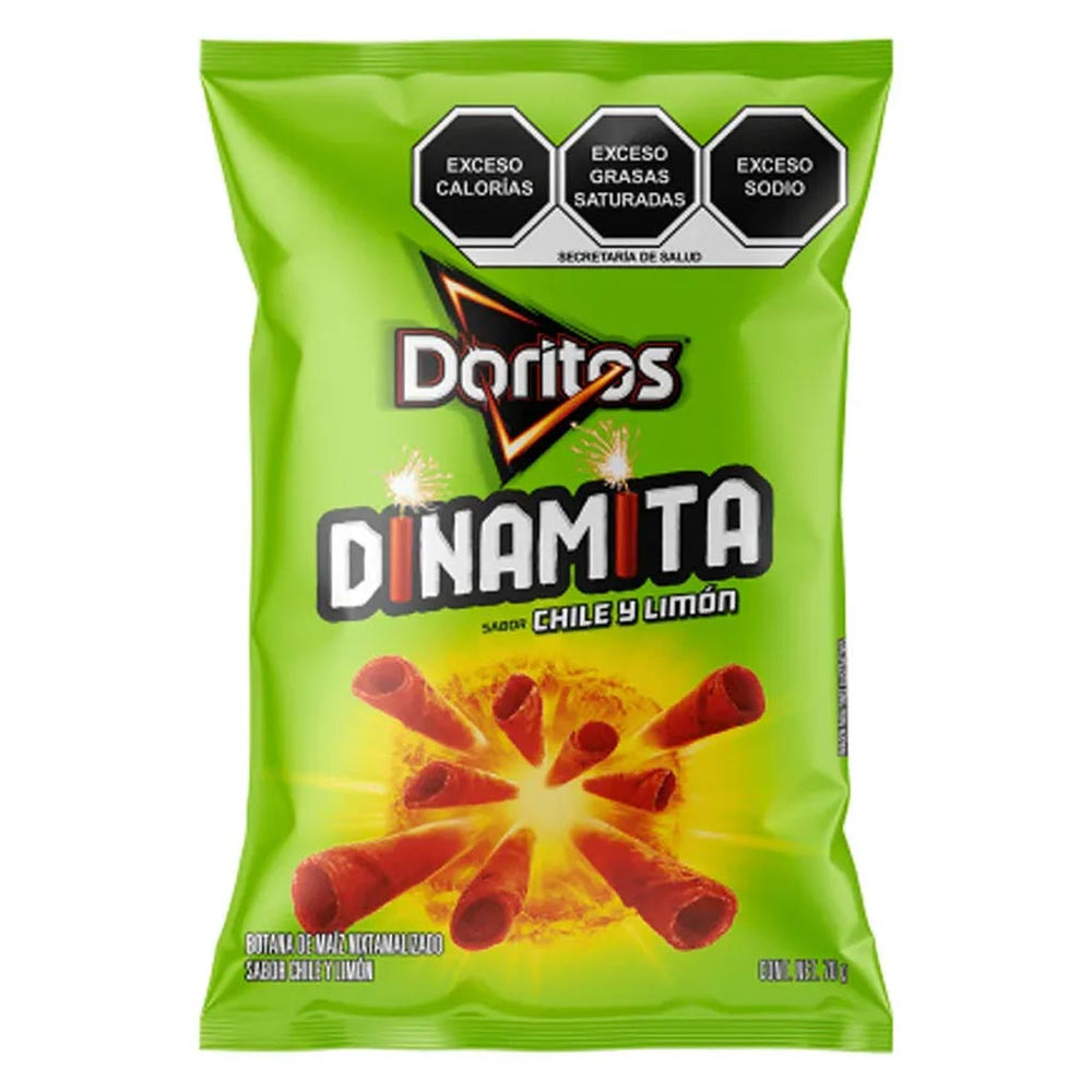 Sabritas: Doritos Dinamita Sabor Chile y Limón 70 g