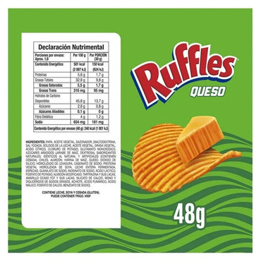 Sabritas: Ruffles Queso 48 g