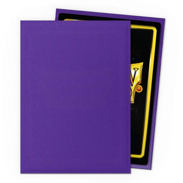 Dragon Shield: Purple Matte Sleeves (Standard Size)