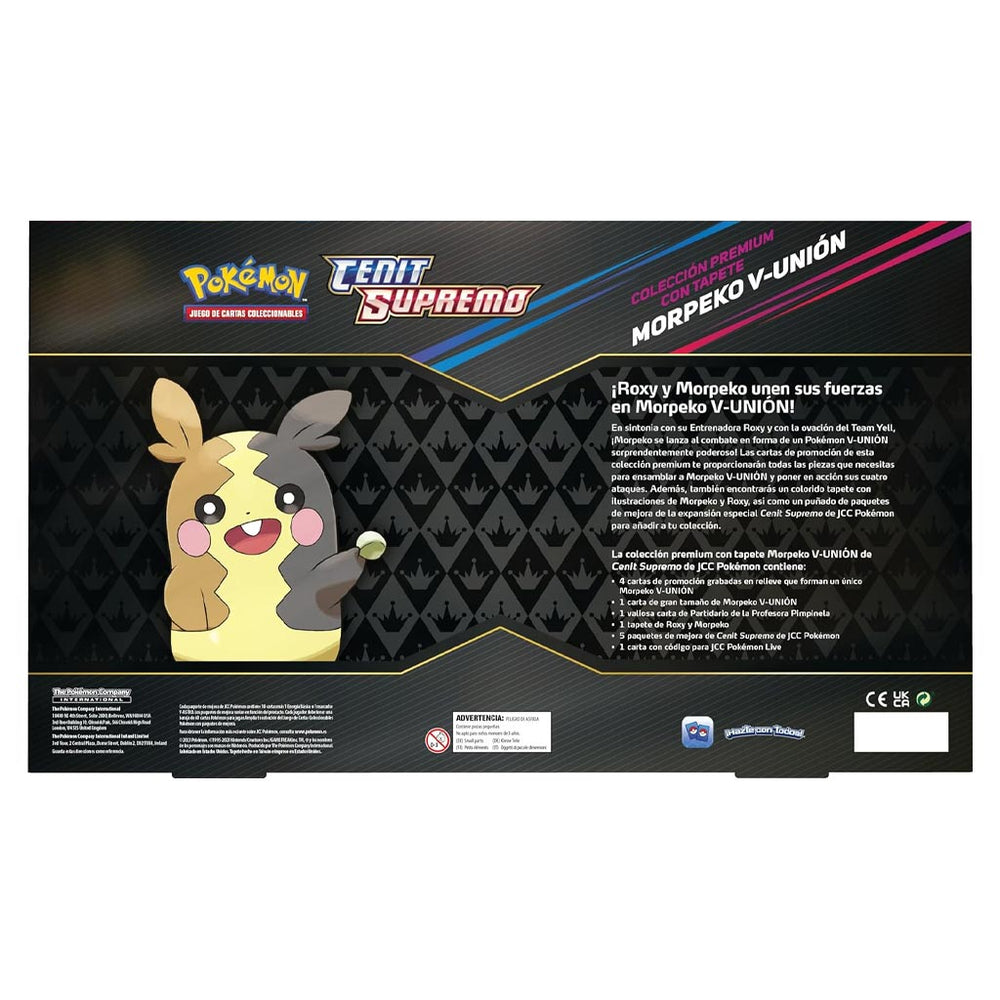 Pokémon TCG: Sword & Shield: Crown Zenith Crown Zenith Premium Playmat Collection (Morpeko V UNION) (ESPAÑOL)