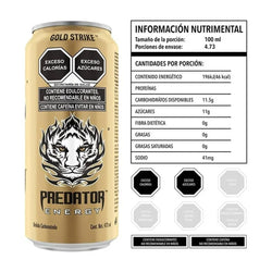 Coca Cola: Bebida Energética Predator Energy 473 ml