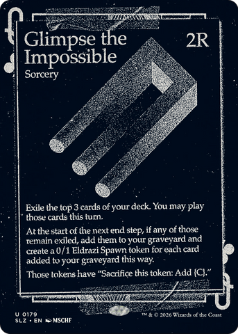 Glimpse the Impossible (0179) [Secret Lair x MSCHF: The Zeta Set]