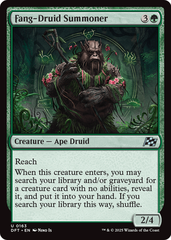 Fang-Druid Summoner [Aetherdrift]
