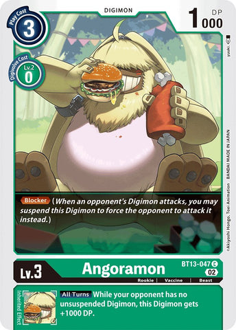 Angoramon [BT13-047] [Versus Royal Knights Booster]