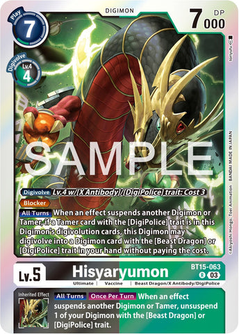 Hisyaryumon [BT15-063] [Exceed Apocalypse]