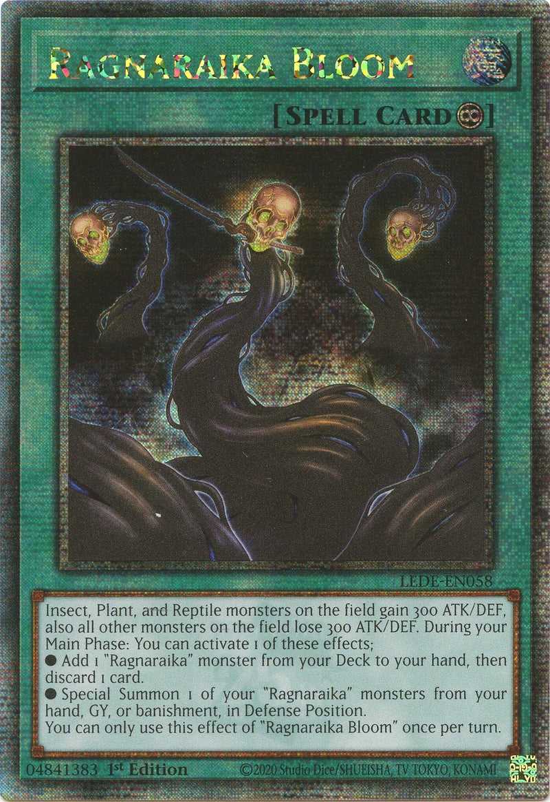 Ragnaraika Bloom (Quarter Century Secret Rare) [LEDE-EN058] Quarter Ce