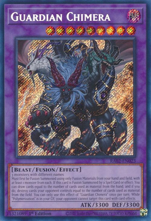 Guardian Chimera (Secret Rare) [RA02-EN023] Secret Rare