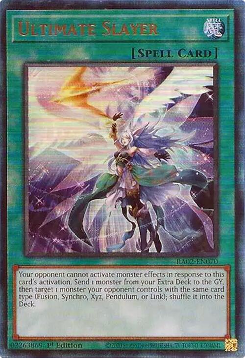 Ultimate Slayer (PUR) [RA02-EN070] Prismatic Ultimate Rare