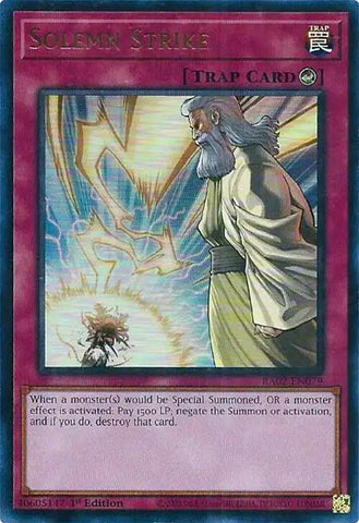 Solemn Strike (UR) [RA02-EN079] Ultra Rare