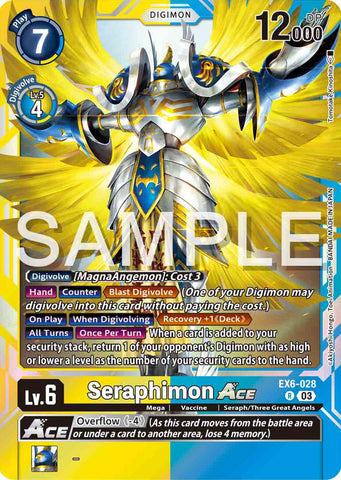 Seraphimon ACE [EX6-028] [Infernal Ascension]