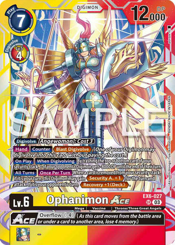 Ophanimon ACE [EX6-027] [Infernal Ascension]