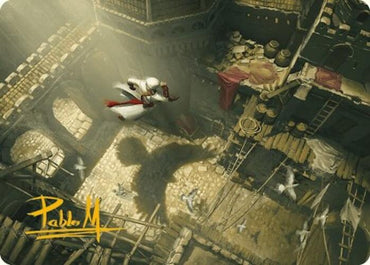 Rooftop Bypass Art Card (Gold-Stamped Signature) [Assassin's Creed Art Series]