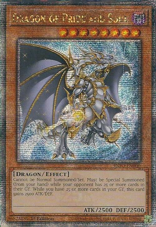 Dragon of Pride and Soul (Quarter Century Secret Rare) [INFO-EN000] Quarter Century Secret Rare