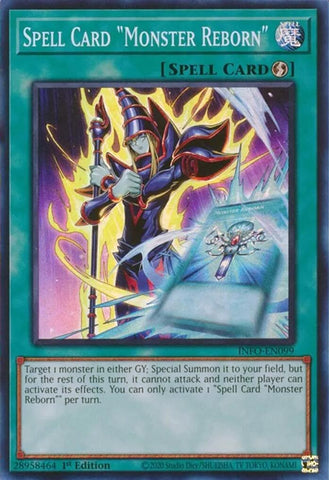 Spell Card "Monster Reborn" [INFO-EN099] Super Rare