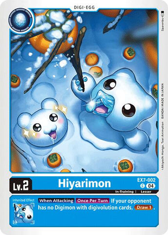 Hiyarimon [EX7-002] [Digimon LIBERATOR]