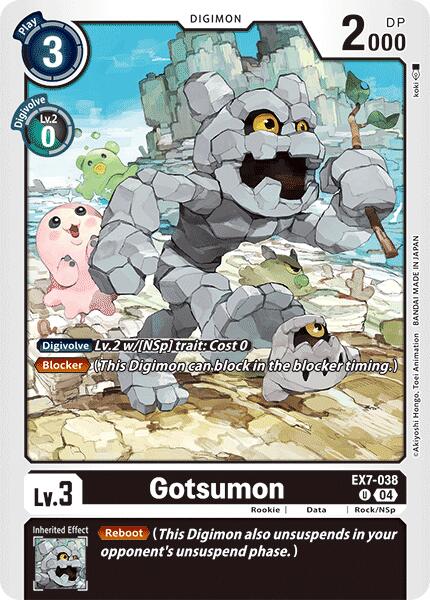 Gotsumon [EX7-038] [Digimon LIBERATOR]