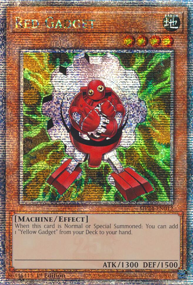 Red Gadget [MP24-EN012] Quarter Century Secret Rare