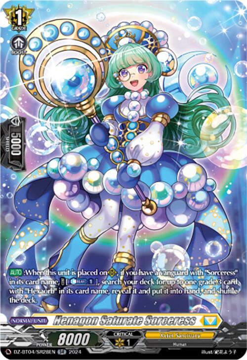 Henagon Saturate Sorceress (DZ-BT04/SR28EN) [Destined Showdown]