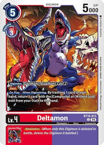 Deltamon [BT18-013] [Release Special Booster Ver.2.0]