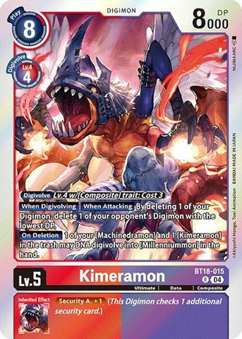 Kimeramon [BT18-015] [Release Special Booster Ver.2.0]