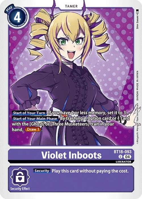 Violet Inboots [BT18-093] [Release Special Booster Ver.2.0]