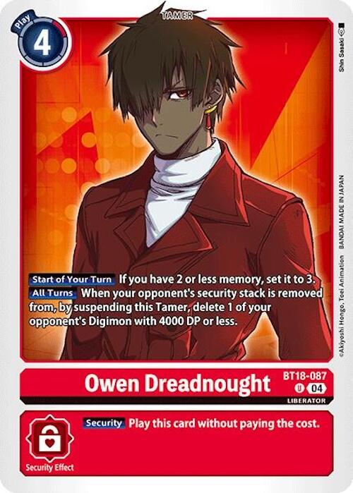 Owen Dreadnought [BT18-087] [Release Special Booster Ver.2.0]