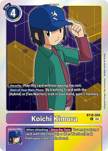 Koichi Kimura [BT18-094] [Release Special Booster Ver.2.0]