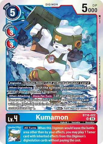 Kumamon [BT18-022] [Release Special Booster Ver.2.0]