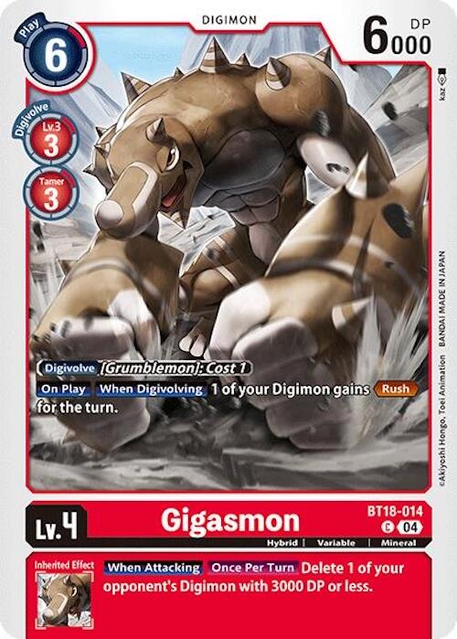 Gigasmon [BT18-014] [Release Special Booster Ver.2.0]