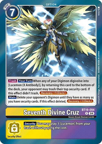 Seventh Divine Cruz [BT19-094] [Release Special Booster Ver.2.0]