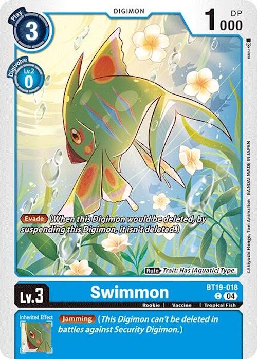 Swimmon [BT19-018] [Release Special Booster Ver.2.0]